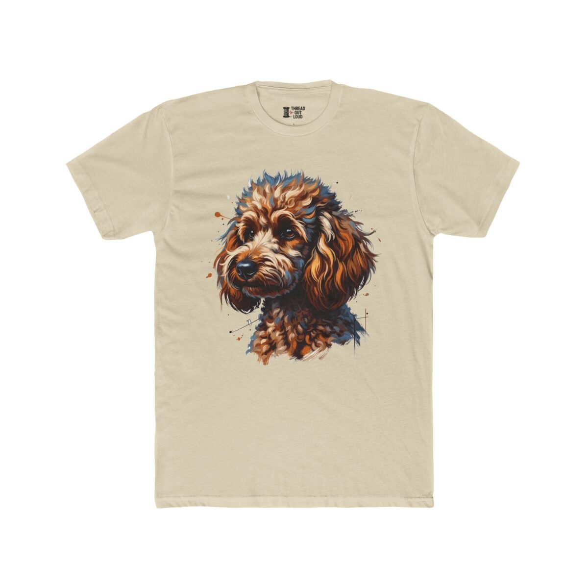 Poodle T-Shirt – Dog Lover Pet Portrait Tee (Unisex)