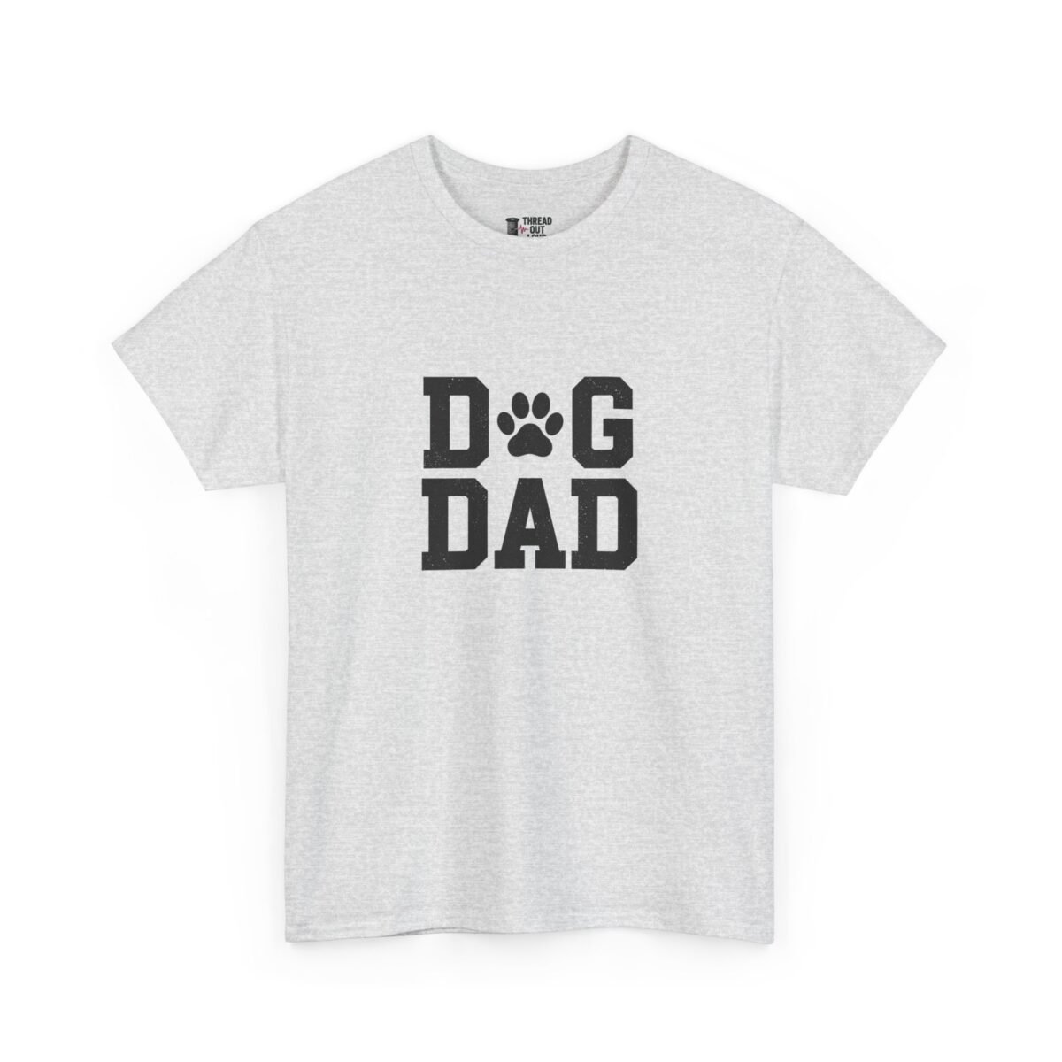 Dog Dad T-Shirt – Classic Paw Print Graphic Tee (Unisex)