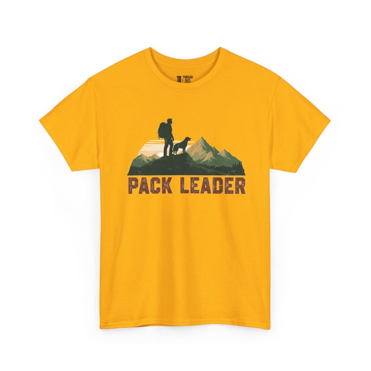 Pack Leader Dog Dad T-Shirt – Hiking & Adventure Graphic Tee (Unisex)