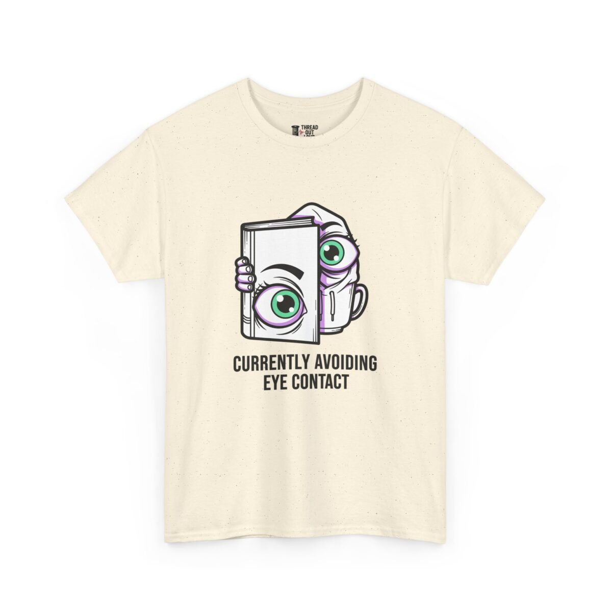 Currently Avoiding Eye Contact T-Shirt – Funny Introvert Tee (Unisex)