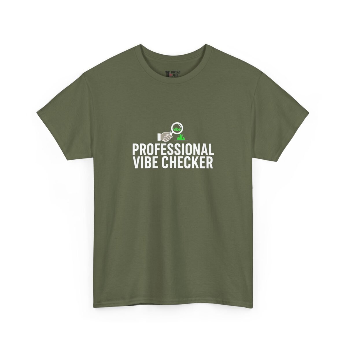 Professional Vibe Checker T-Shirt – Funny Meme Graphic Tee (Unisex)