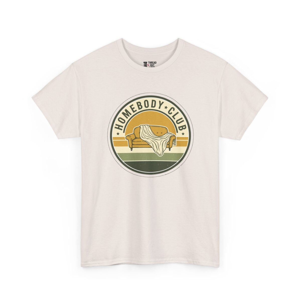 Homebody Club T-Shirt – Cozy Introvert Graphic Tee (Unisex)