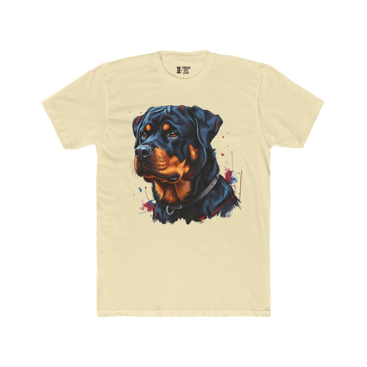 Rottweiler T-Shirt – Dog Lover Pet Portrait Tee (Unisex)