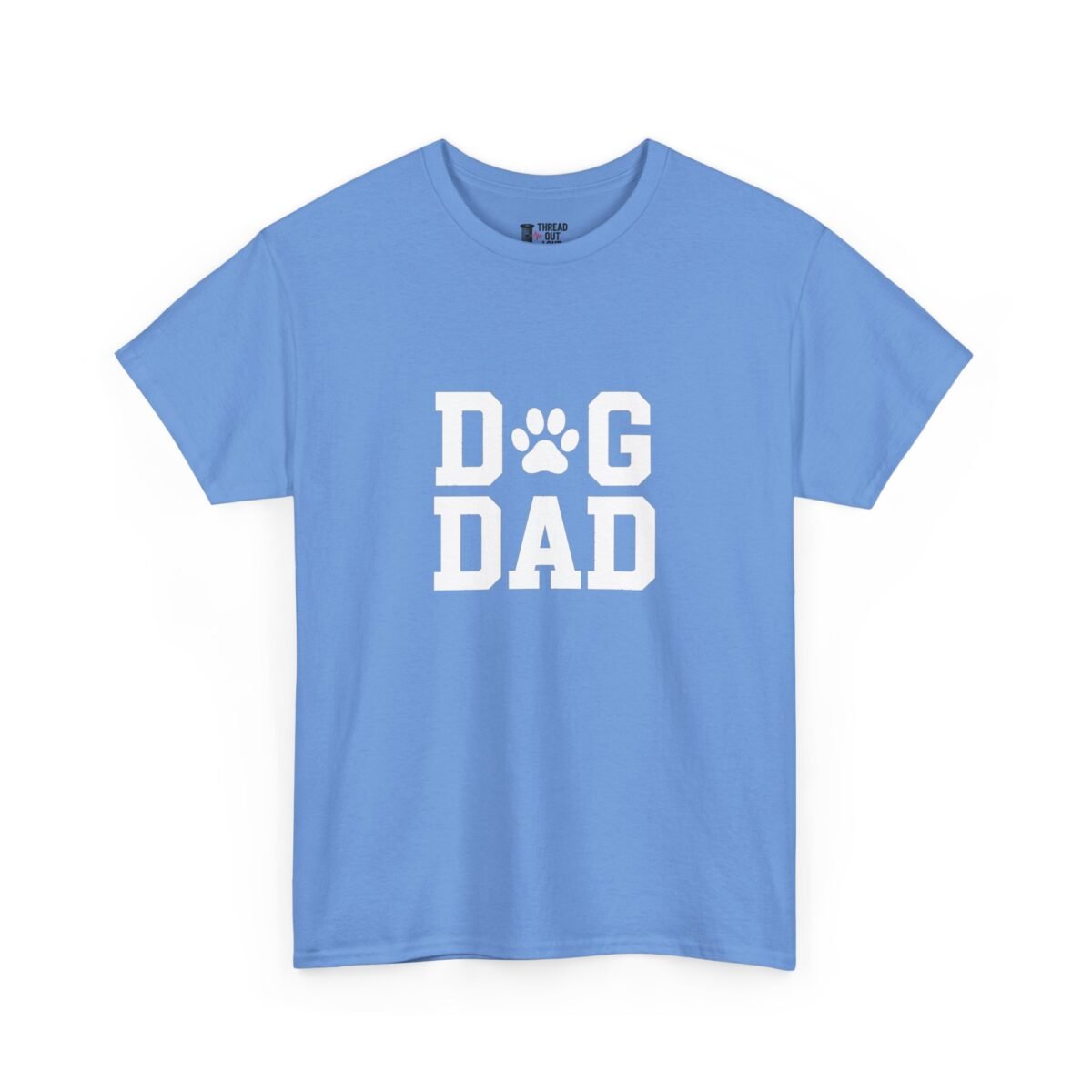 Dog Dad T-Shirt – Classic Paw Print Graphic Tee (Unisex)
