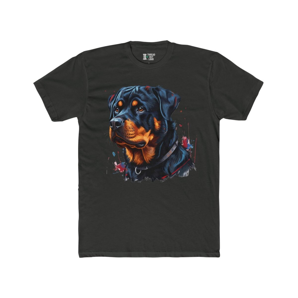 Rottweiler T-Shirt – Dog Lover Pet Portrait Tee (Unisex)