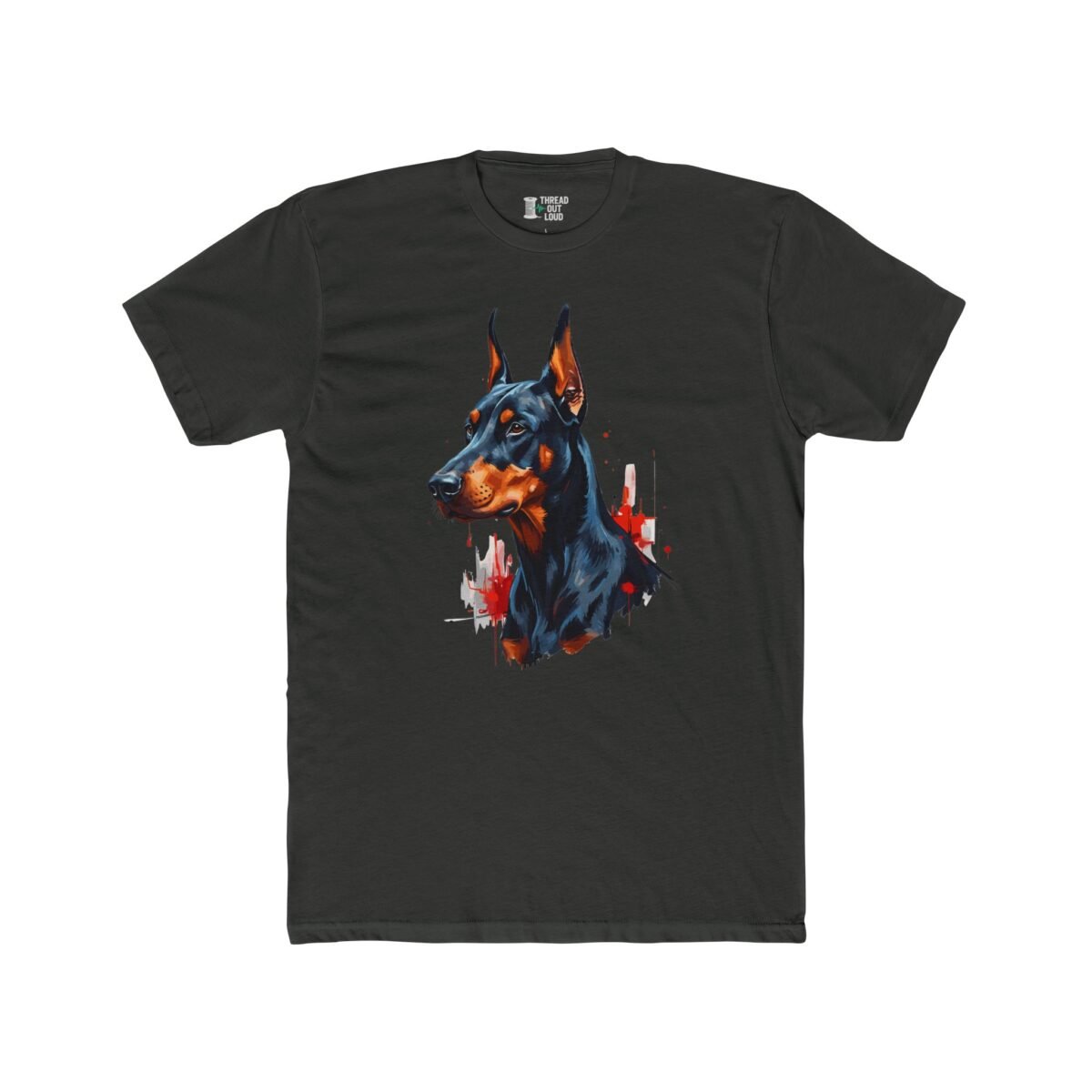 Doberman Pinscher T-Shirt – Dog Lover Pet Portrait Tee (Unisex)