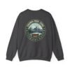 Crowd-Free Zone Sweatshirt – Introvert Mountain Retreat Design (Unisex)