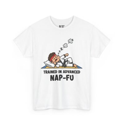 Nap-Fu T-Shirt – Funny Martial Arts & Sleep Humor Graphic Tee (Unisex)