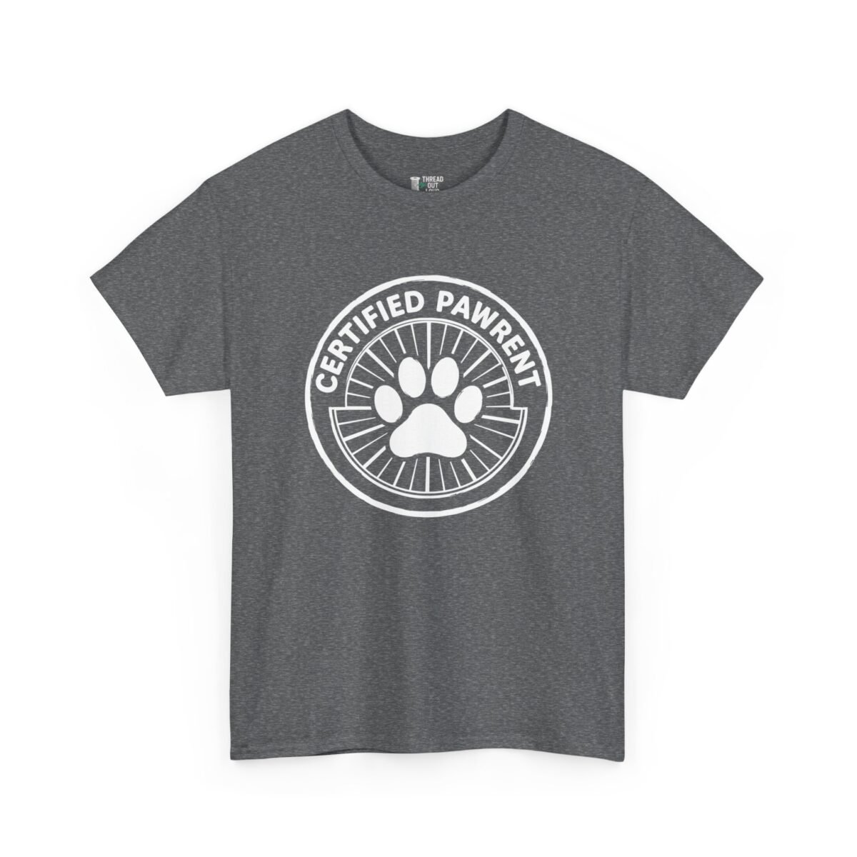 Certified Pawrent T-Shirt – Funny Dog Dad Tee (Unisex)