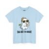 Too Hot to Ghost T-Shirt – Funny Summer & Halloween Graphic Tee (Unisex)