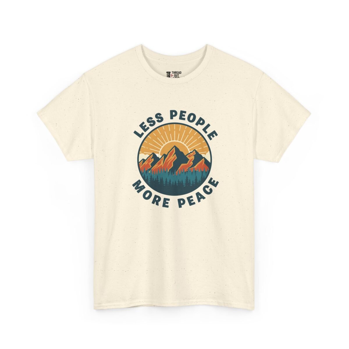 Less People More Peace T-Shirt – Introvert Nature Graphic Tee (Unisex)