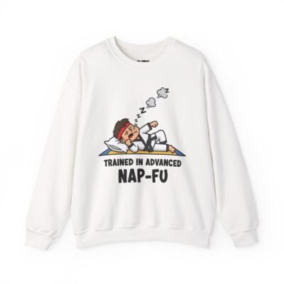 Funny Martial Arts Sweatshirt – Nap-Fu Master of Naps (Unisex)