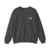 Abstract Leaf Evolution Sweatshirt – Front & Back Nature-Inspired Print (Unisex)