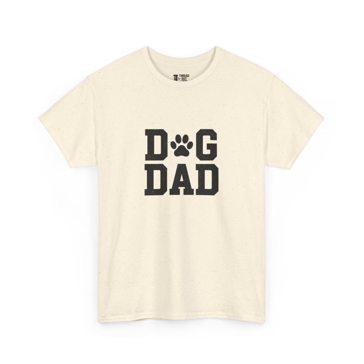 Dog Dad T-Shirt – Classic Paw Print Graphic Tee (Unisex)