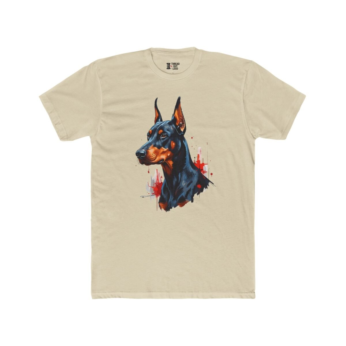 Doberman Pinscher T-Shirt – Dog Lover Pet Portrait Tee (Unisex)