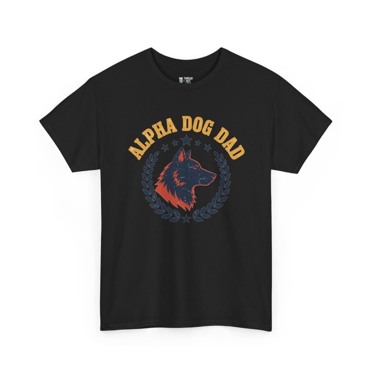 Alpha Dog Dad T-Shirt – Bold Graphic Tee for Proud Dog Fathers (Unisex)