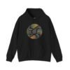 Cosmic Leaves Hoodie – Abstract Nature Pullover (Unisex)
