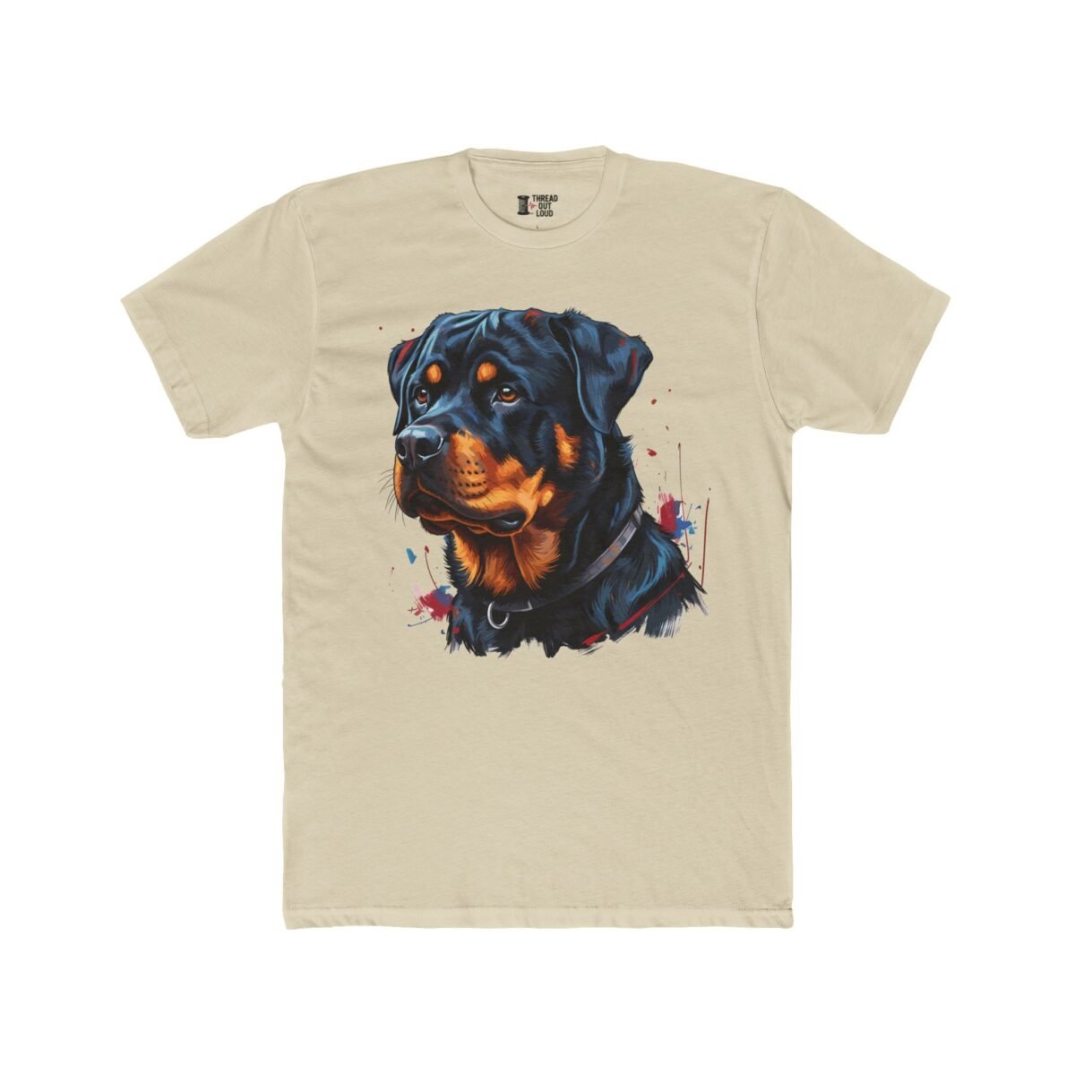 Rottweiler T-Shirt – Dog Lover Pet Portrait Tee (Unisex)