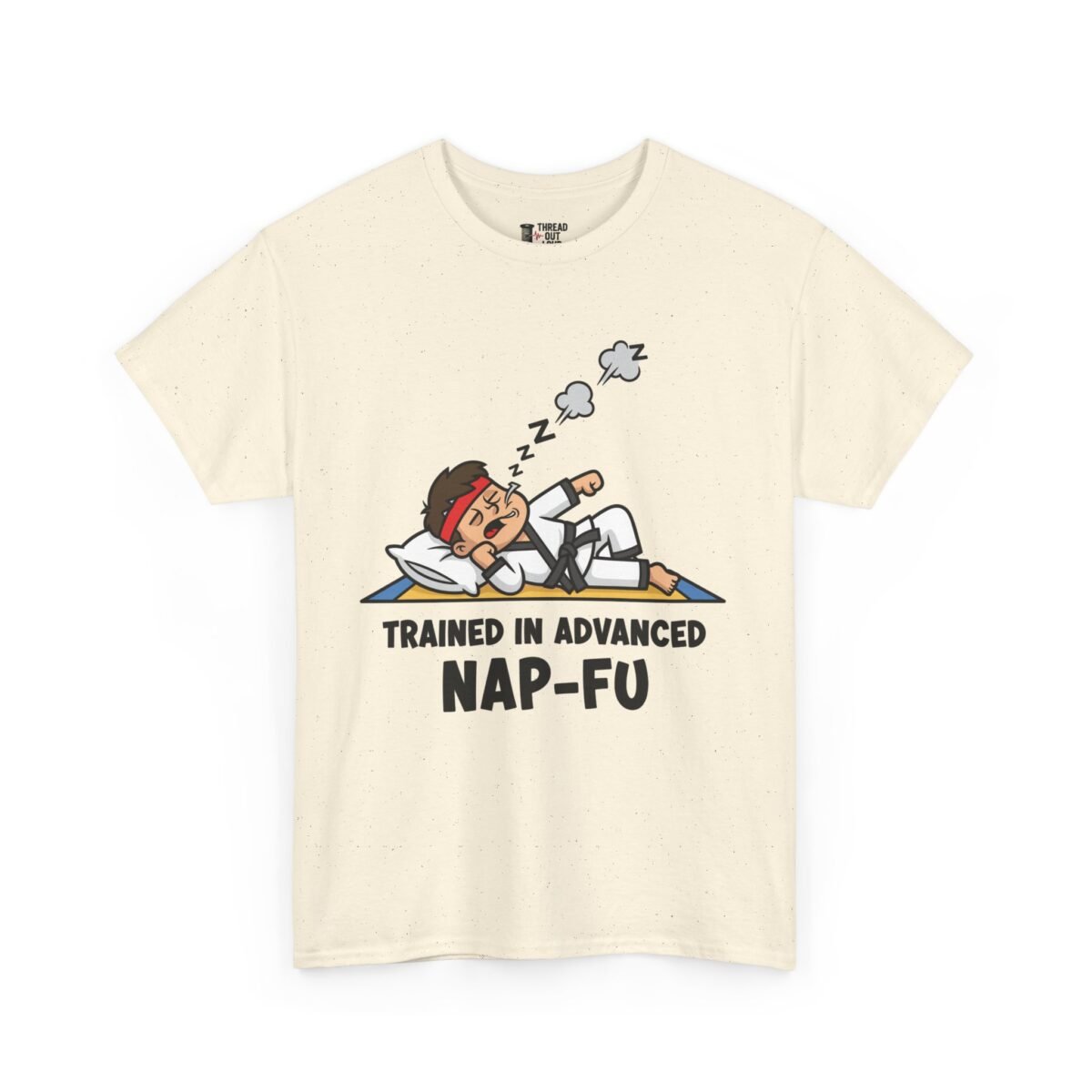 Nap-Fu T-Shirt – Funny Martial Arts & Sleep Humor Graphic Tee (Unisex)