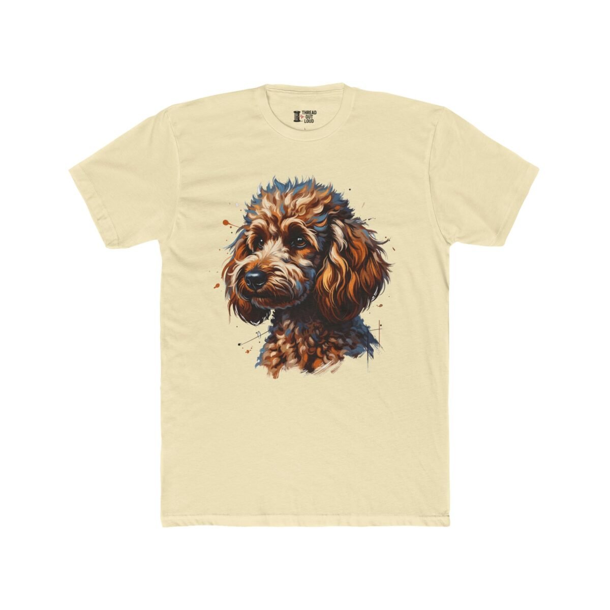 Poodle T-Shirt – Dog Lover Pet Portrait Tee (Unisex)