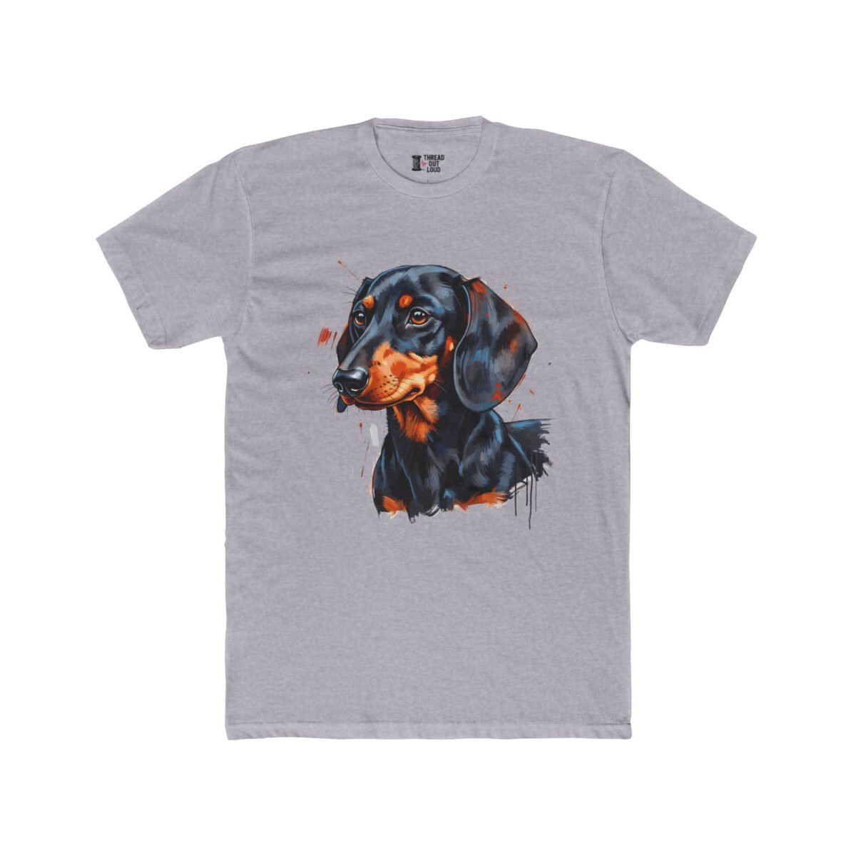 Dachshund T-Shirt – Wiener Dog Pet Portrait Tee (Unisex)