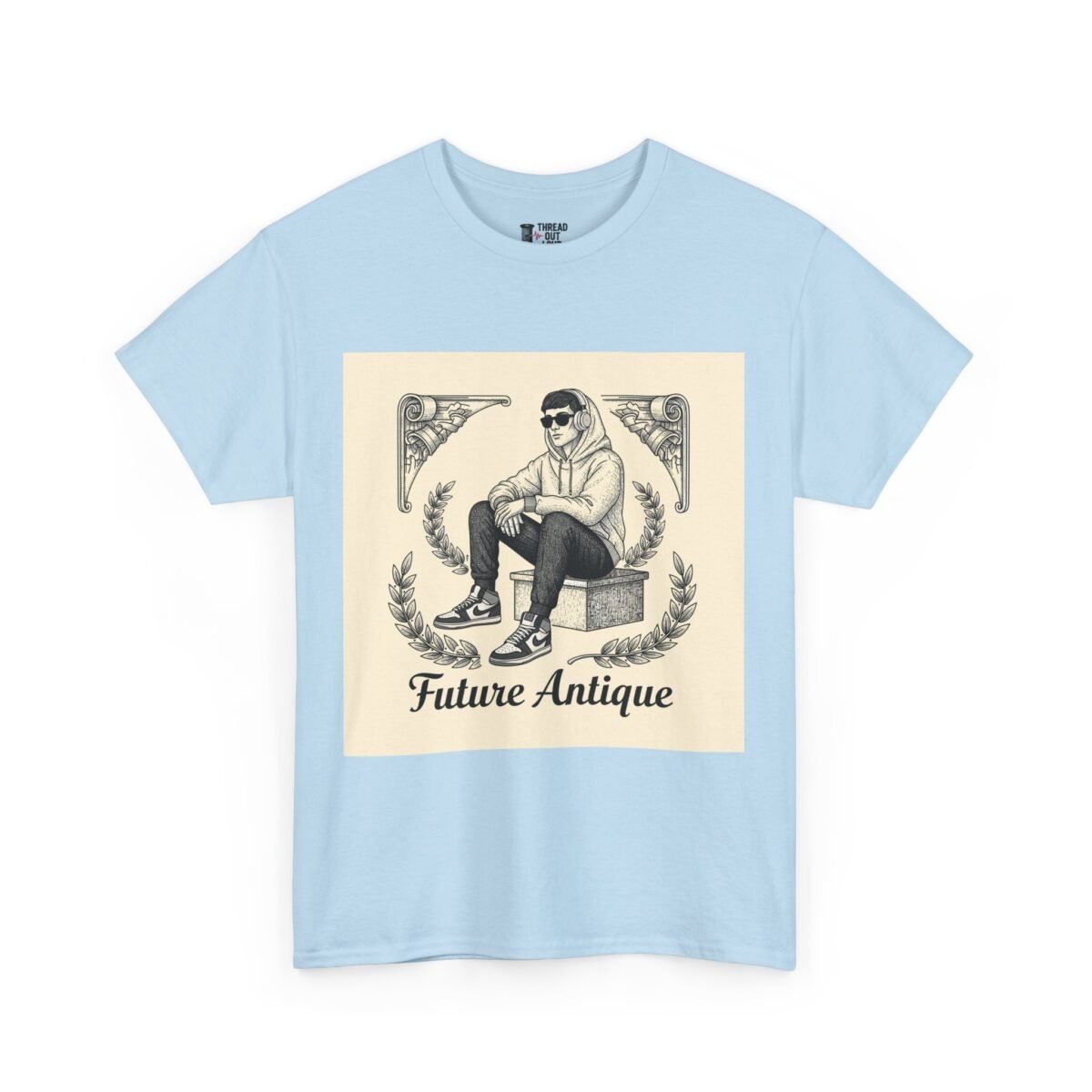 Future Antique T-Shirt – Funny Vintage Style Graphic Tee (Unisex)