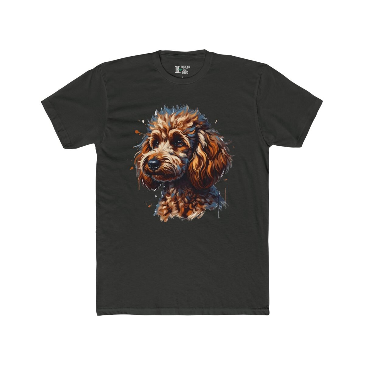 Poodle T-Shirt – Dog Lover Pet Portrait Tee (Unisex)