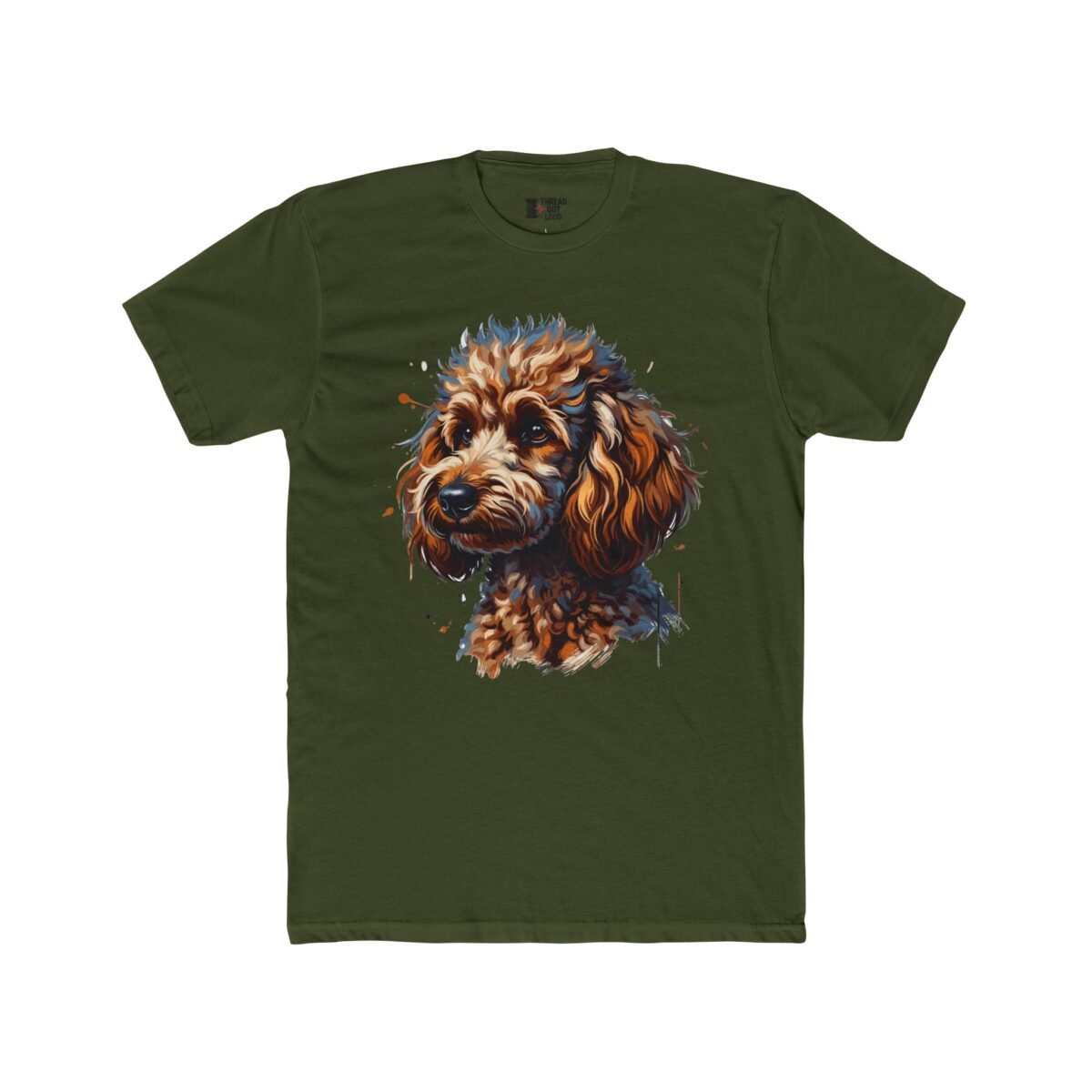 Poodle T-Shirt – Dog Lover Pet Portrait Tee (Unisex)